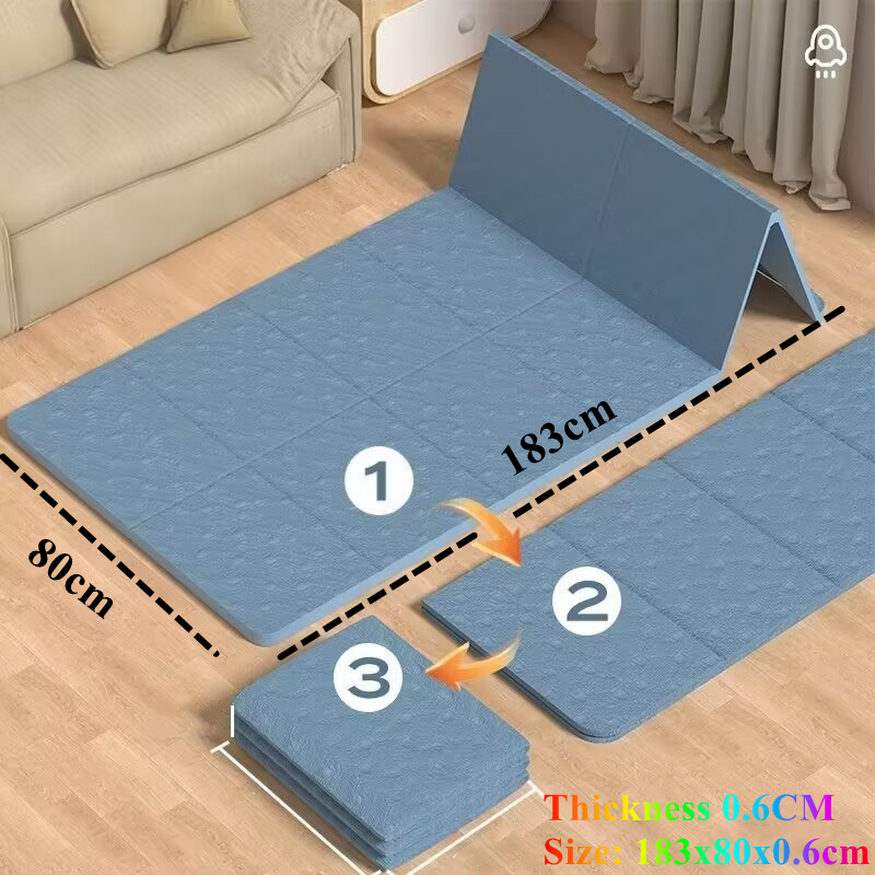 Pilates Yoga For Beginners - 183x80x0.6cm Yoga Mat Household Fitness Exercise