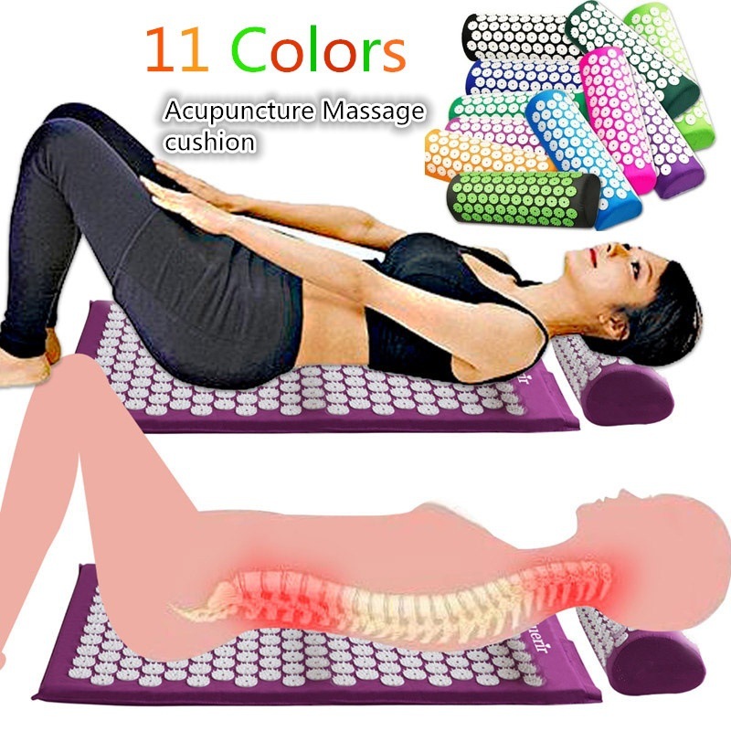 Pilates Yoga Gifts - Non-Slip Acupressure Cushion Massage Mat Body