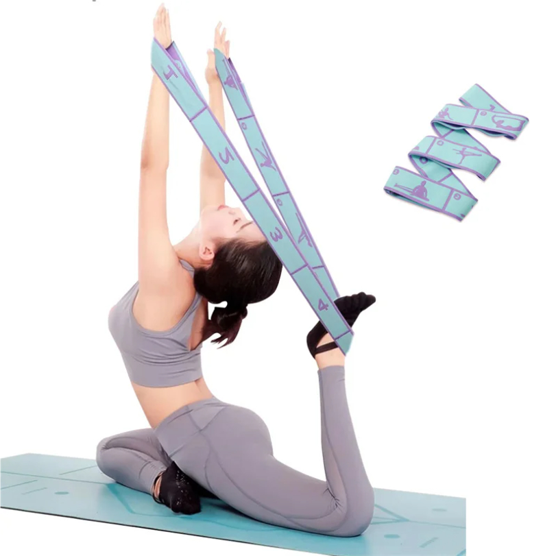 Pilates Yoga For Beginners - Elastic Yoga Resistance Band Pilates Dance