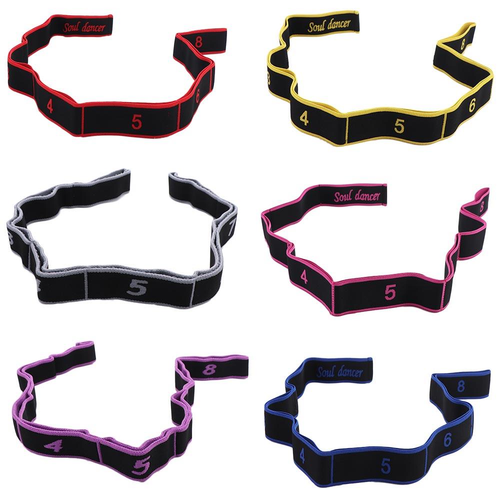 Pilates Yoga Stretching - Elastic Gymnastics Yoga Belt Tension Band