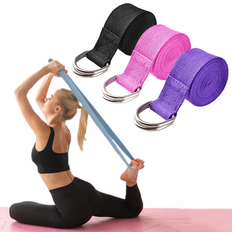 Pilates Yoga Stretching - 183*3.8cm Yoga Strap Cotton Exercise Yoga