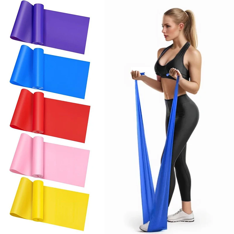 Pilates Yoga Stretching - Elastic Yoga Fitness Bands Yoga Pilates