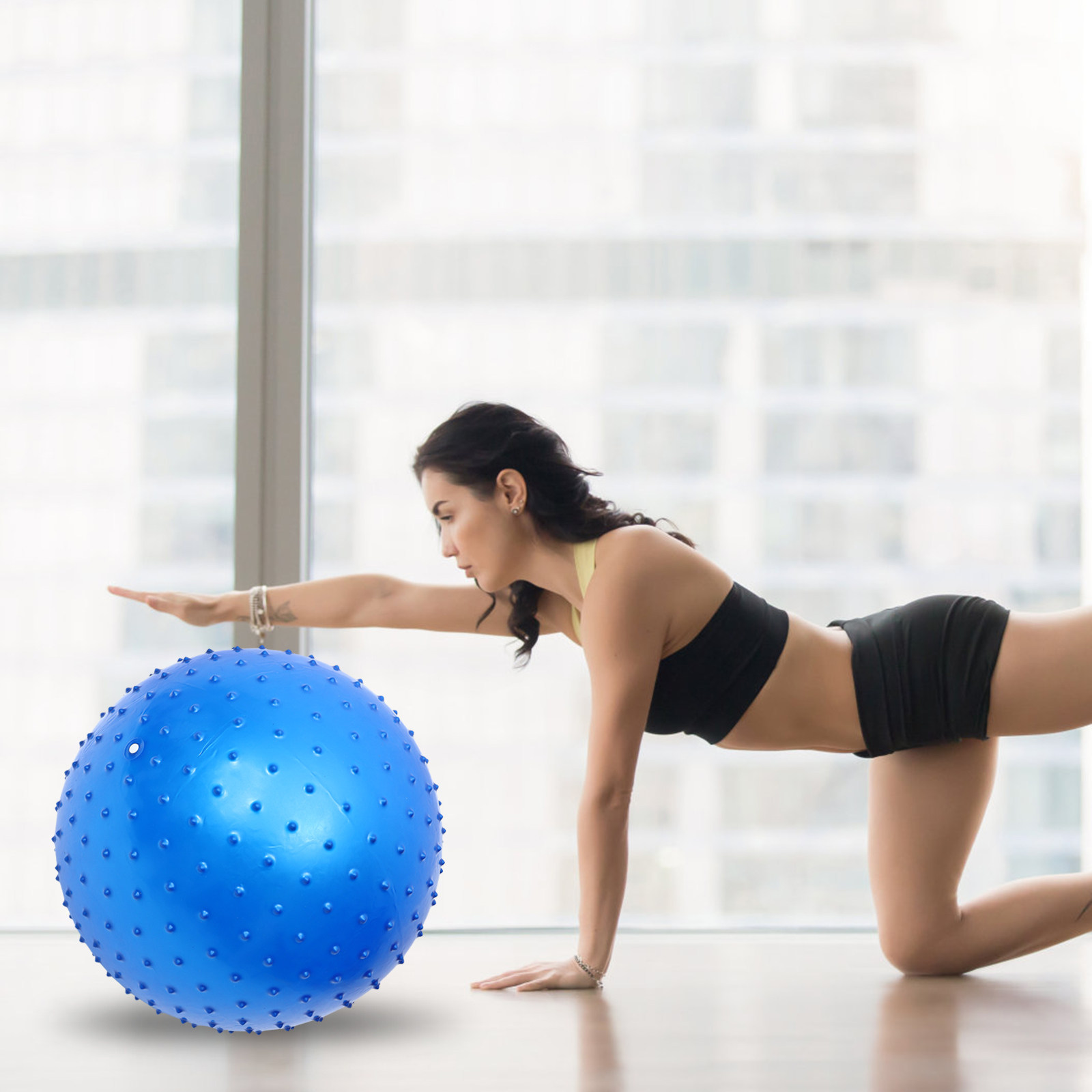 Compact Exercise Ball for Yoga - огляд і ціна Pilates Yoga Pregnancy
