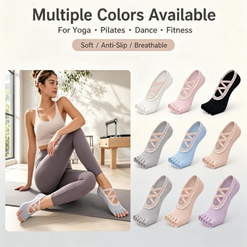 Pilates Socks for Women Non Sl - огляд і ціна Pilates Yoga Barre