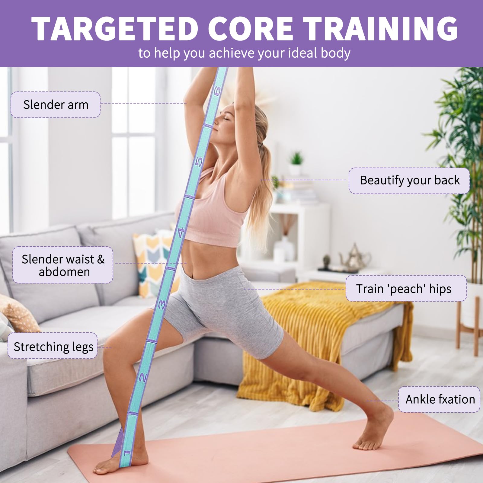 Slimming Resistance Band Yoga  - огляд і ціна Pilates Yoga Hot