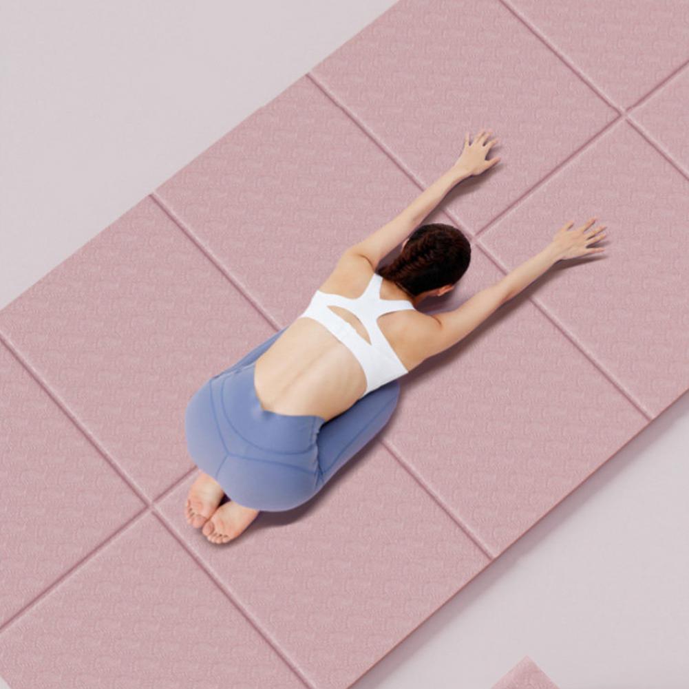 Foldable Yoga Mat Extra Portab - огляд і ціна Pilates Yoga For Beginners