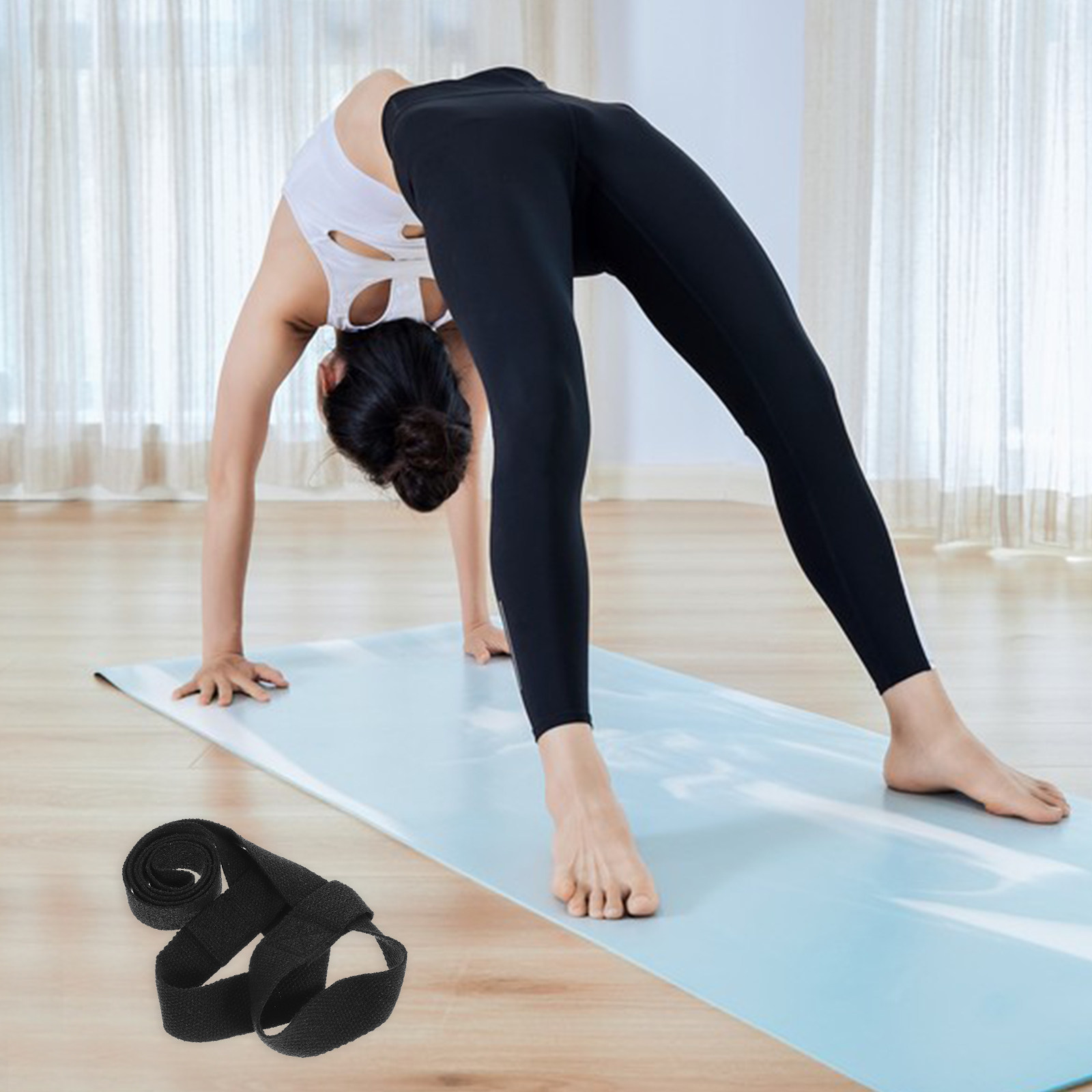 2Pcs Yoga Mat Sling Strap Heav - огляд і ціна Pilates Yoga Class