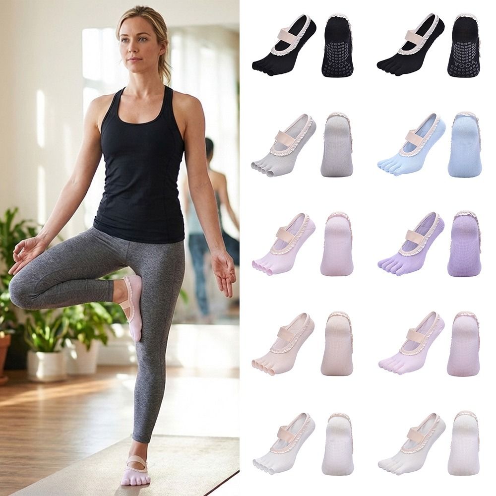 Creative Non-Slip Yoga Socks B - огляд і ціна Pilates Yoga Class