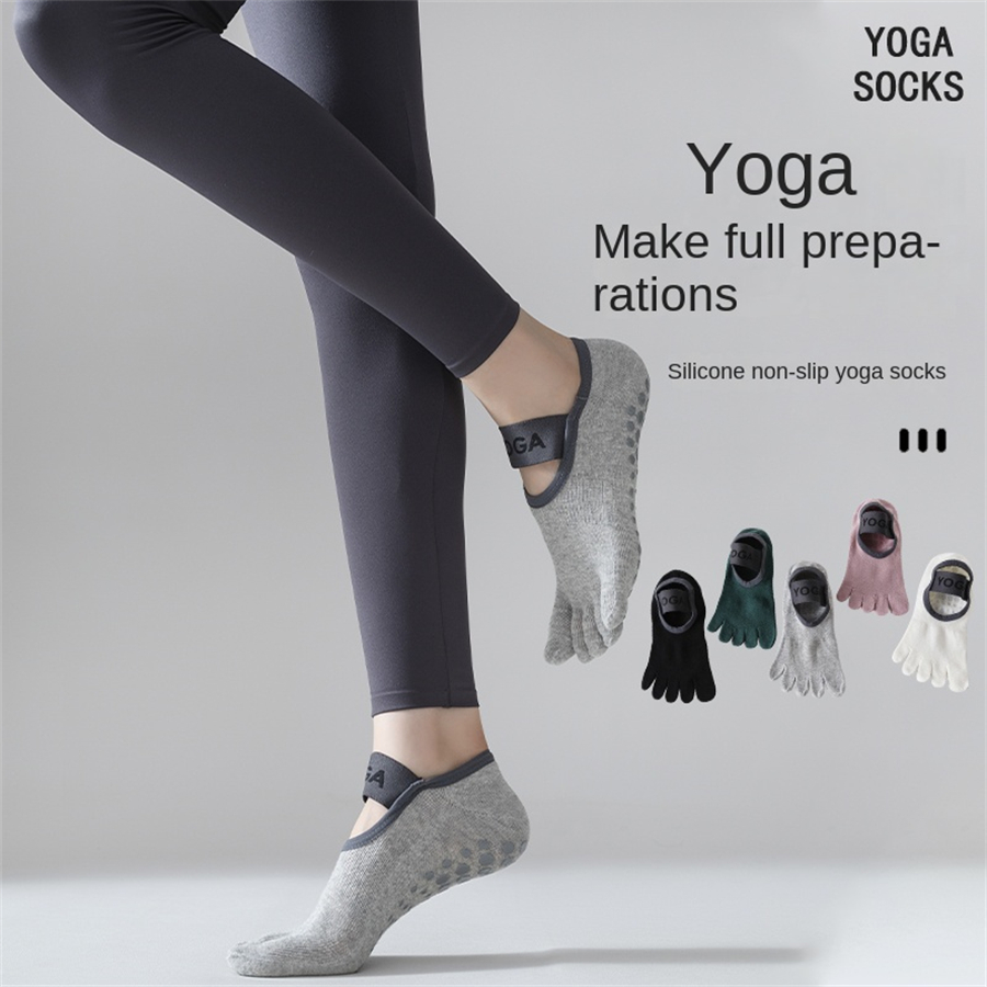 Anti-slip Pilates Socks with 5 - огляд і ціна Pilates Yoga Barre