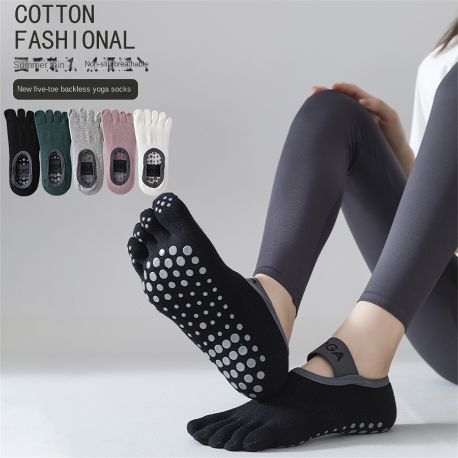 Anti-slip Pilates Socks with 5 - огляд і ціна Pilates Yoga Barre