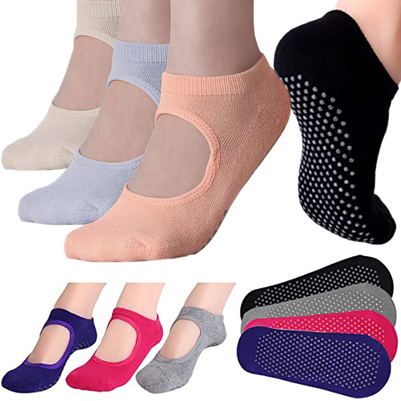 Yoga Socks for Women with Grip - огляд і ціна Pilates Yoga Barre