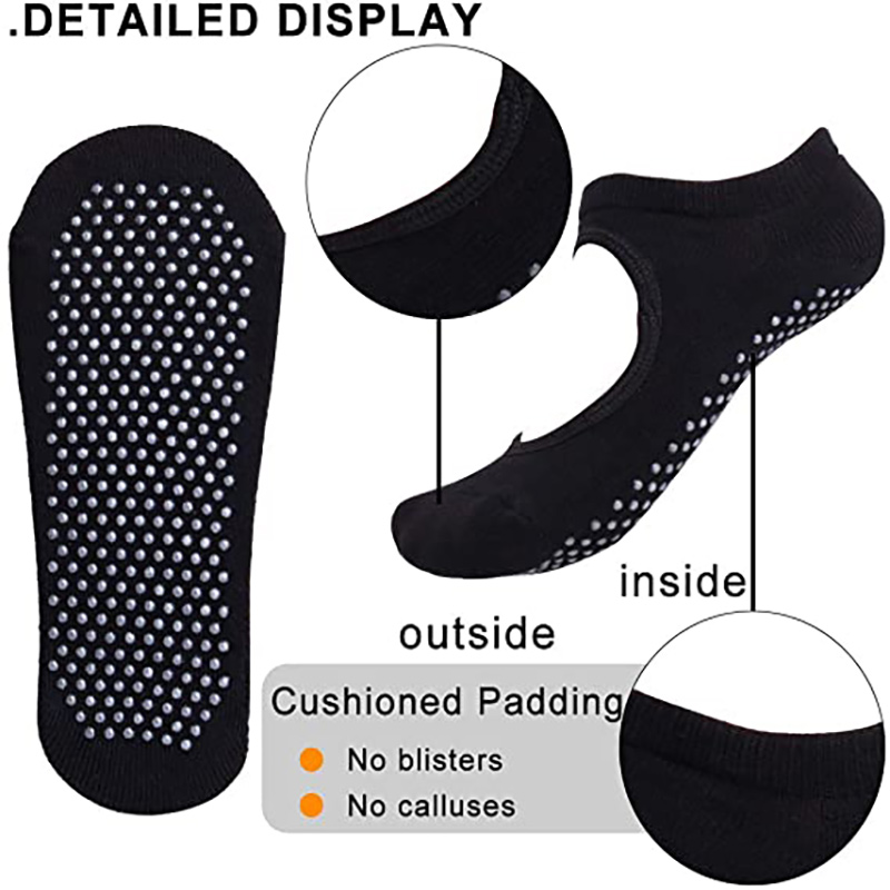 Yoga Socks for Women with Grip - огляд і ціна Pilates Yoga Barre