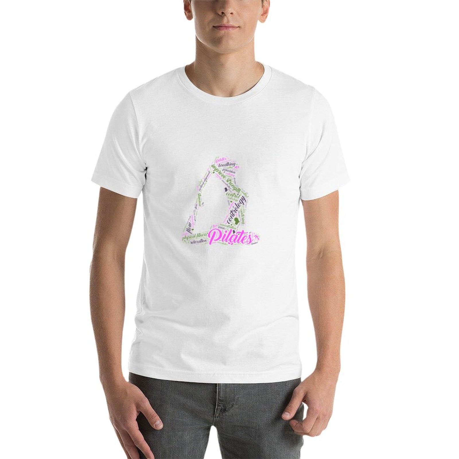 Womens Fun Word Cloud and Cute - огляд і ціна Pilates Yoga Gifts