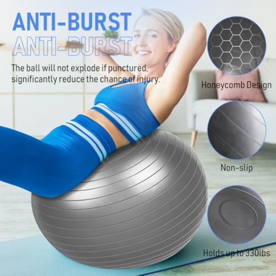 Yoga Exercise Ball Bulk for Pr - огляд і ціна Pilates Yoga Pregnancy