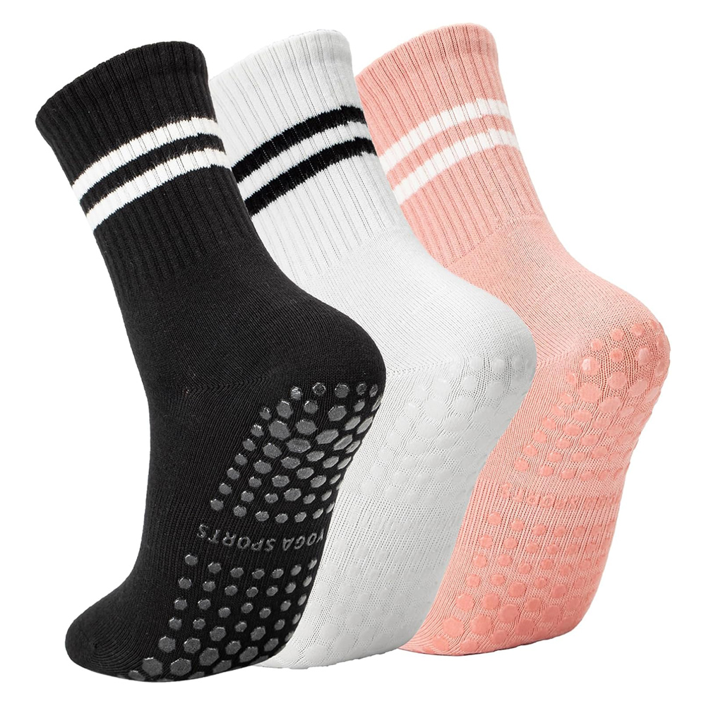 Yoga Pilates Socks with Grips  - огляд і ціна Pilates Yoga Barre