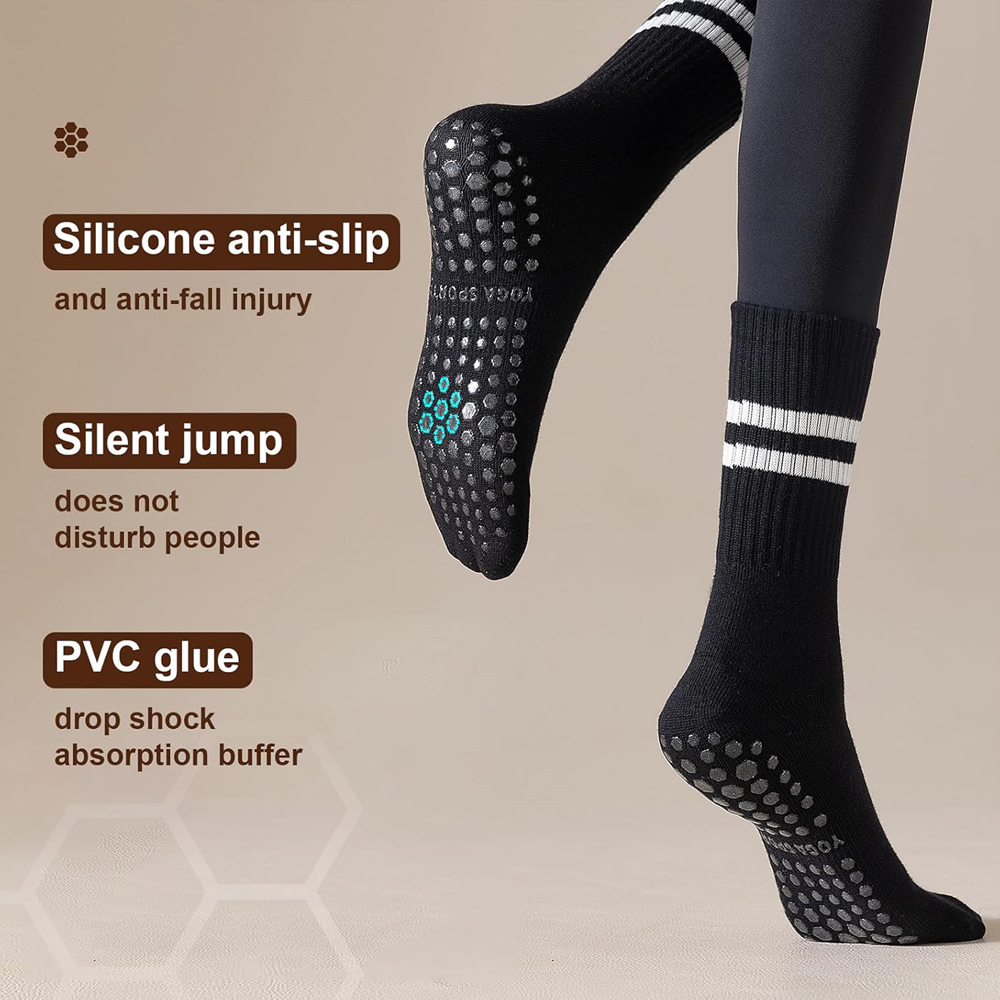 Yoga Pilates Socks with Grips  - огляд і ціна Pilates Yoga Barre