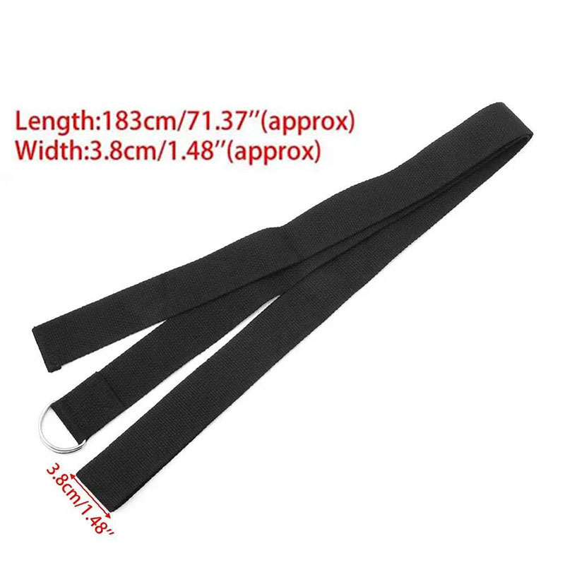 183*3.8cm Yoga Strap Cotton Ex - огляд і ціна Pilates Yoga Stretching