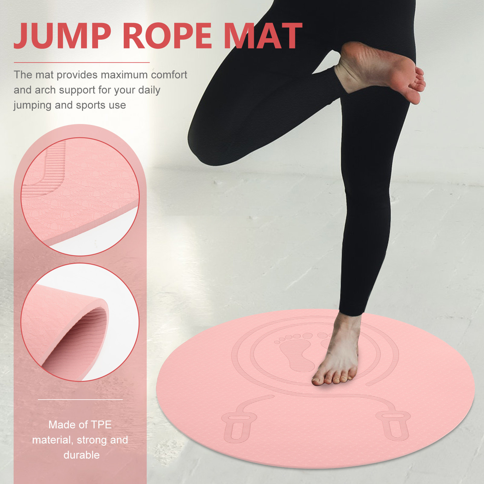 Non-Slip Jump Rope of Premium  - огляд і ціна Pilates Yoga Hot