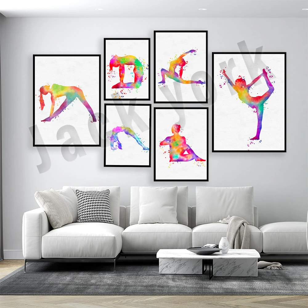 Dance king yoga print, women d - огляд і ціна Pilates Yoga Gifts