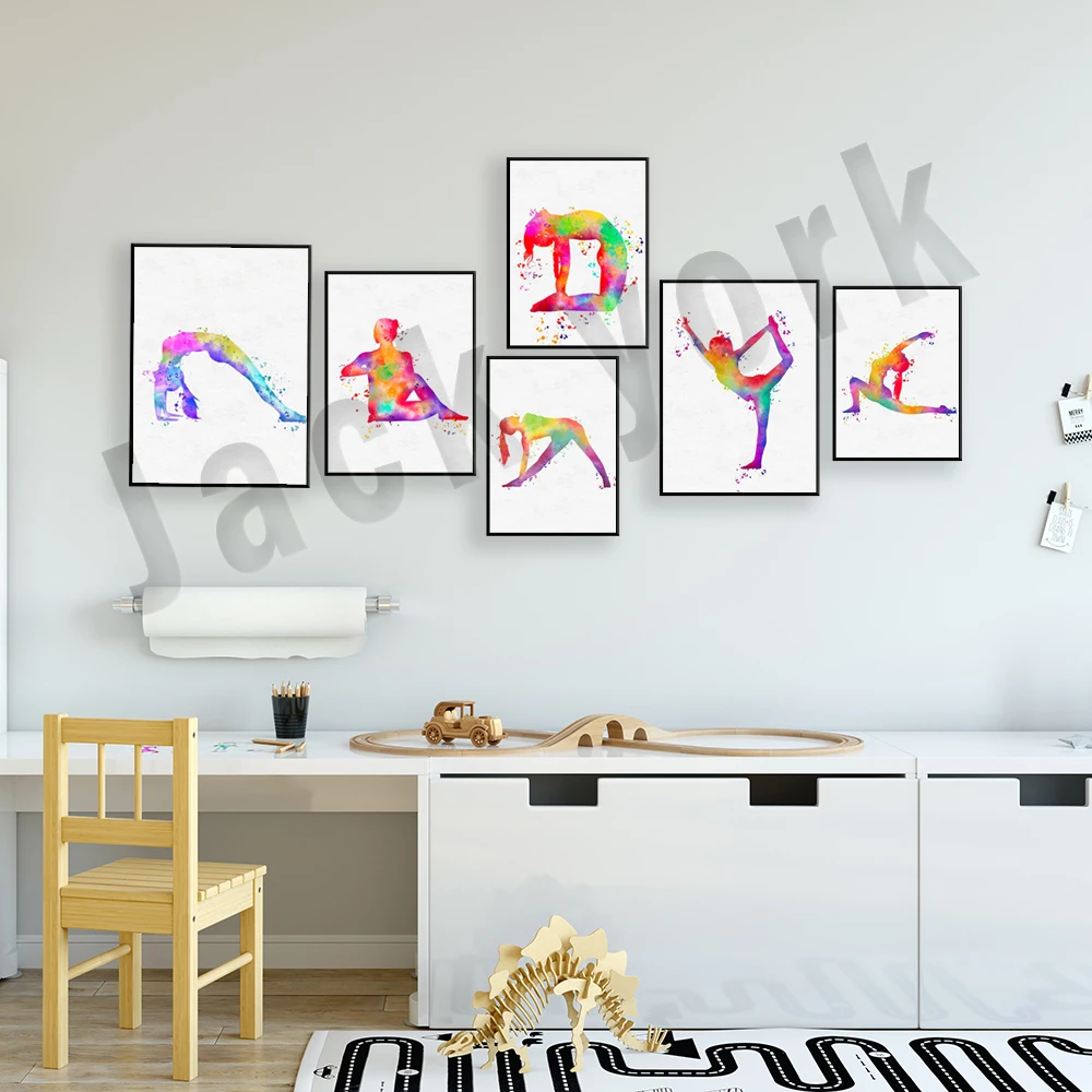 Dance king yoga print, women d - огляд і ціна Pilates Yoga Gifts
