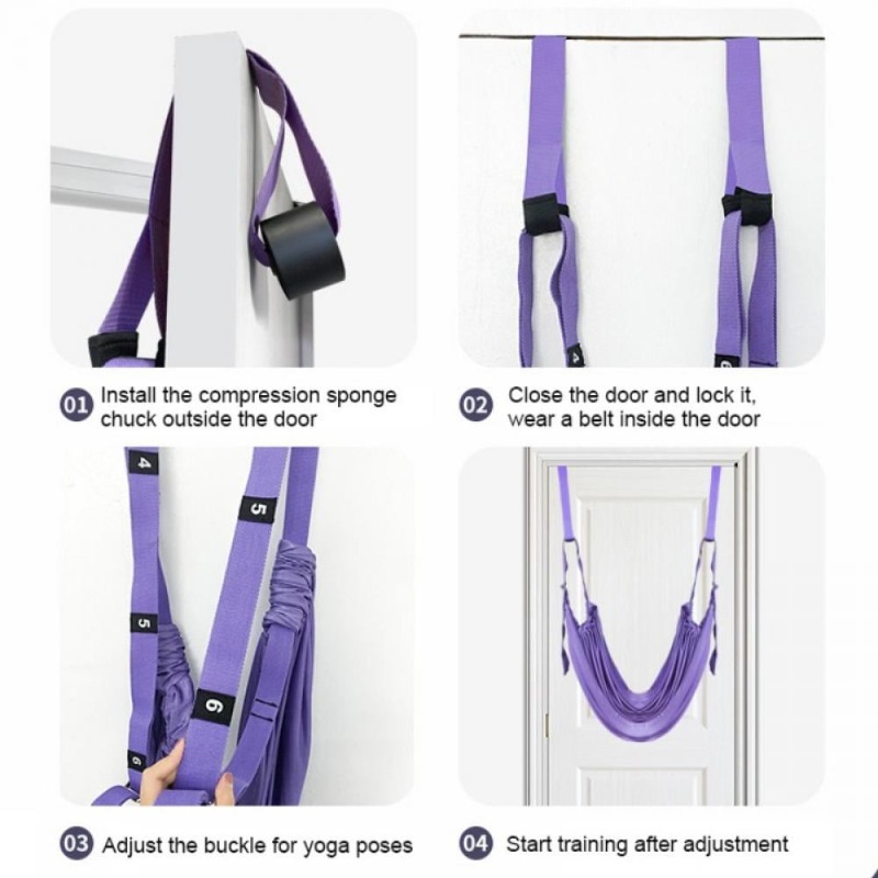 Adjustable Aerial Yoga Hammock - огляд і ціна Pilates Yoga Stretching