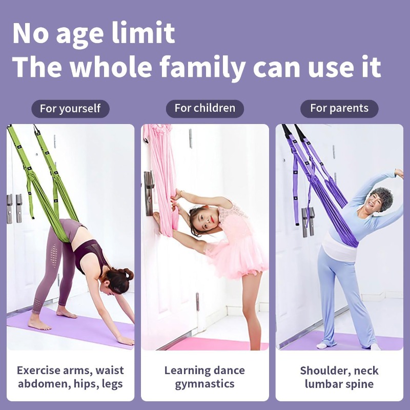 Adjustable Aerial Yoga Hammock - огляд і ціна Pilates Yoga Stretching