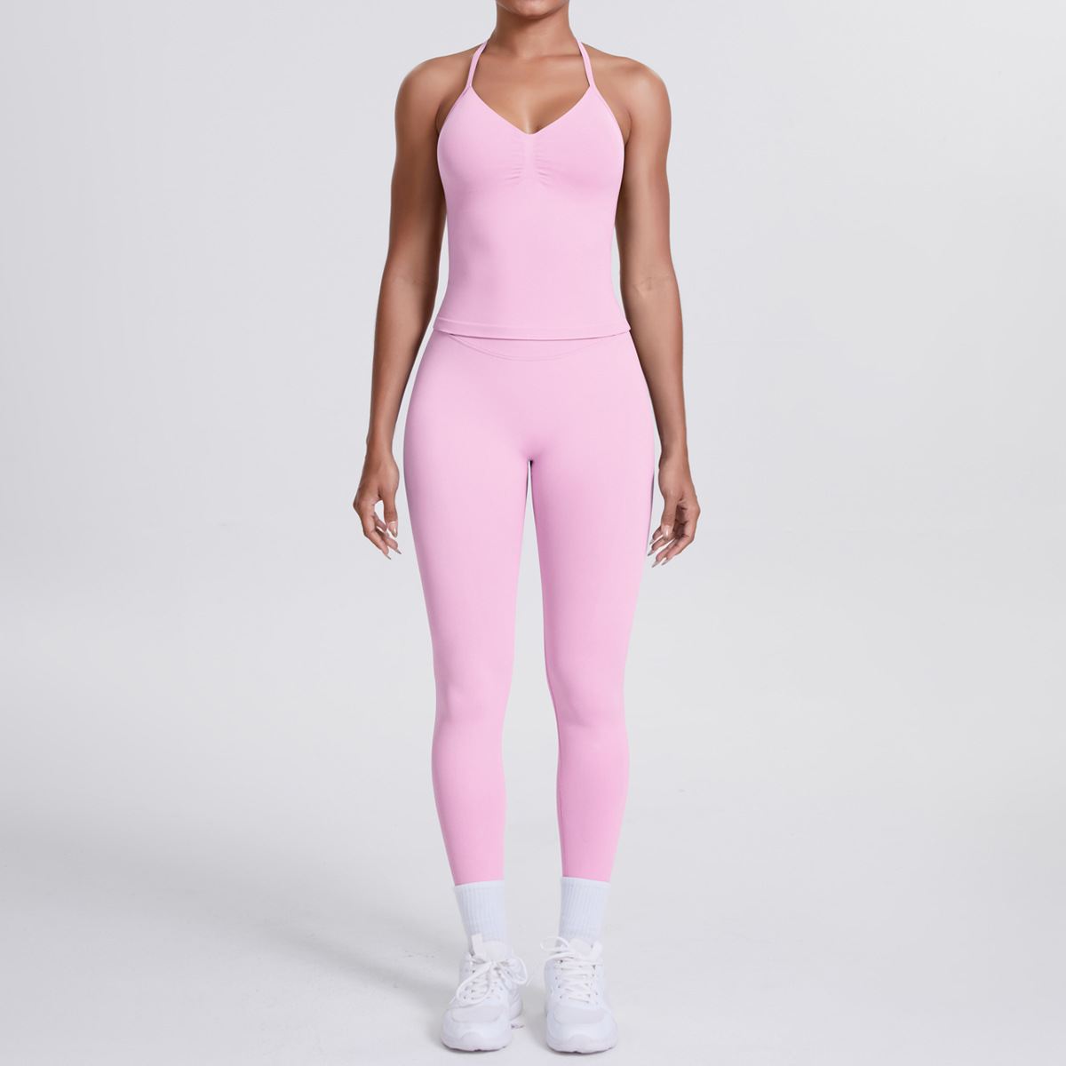 Women's Seamless Knitted Yoga  - огляд і ціна Pilates V Yoga