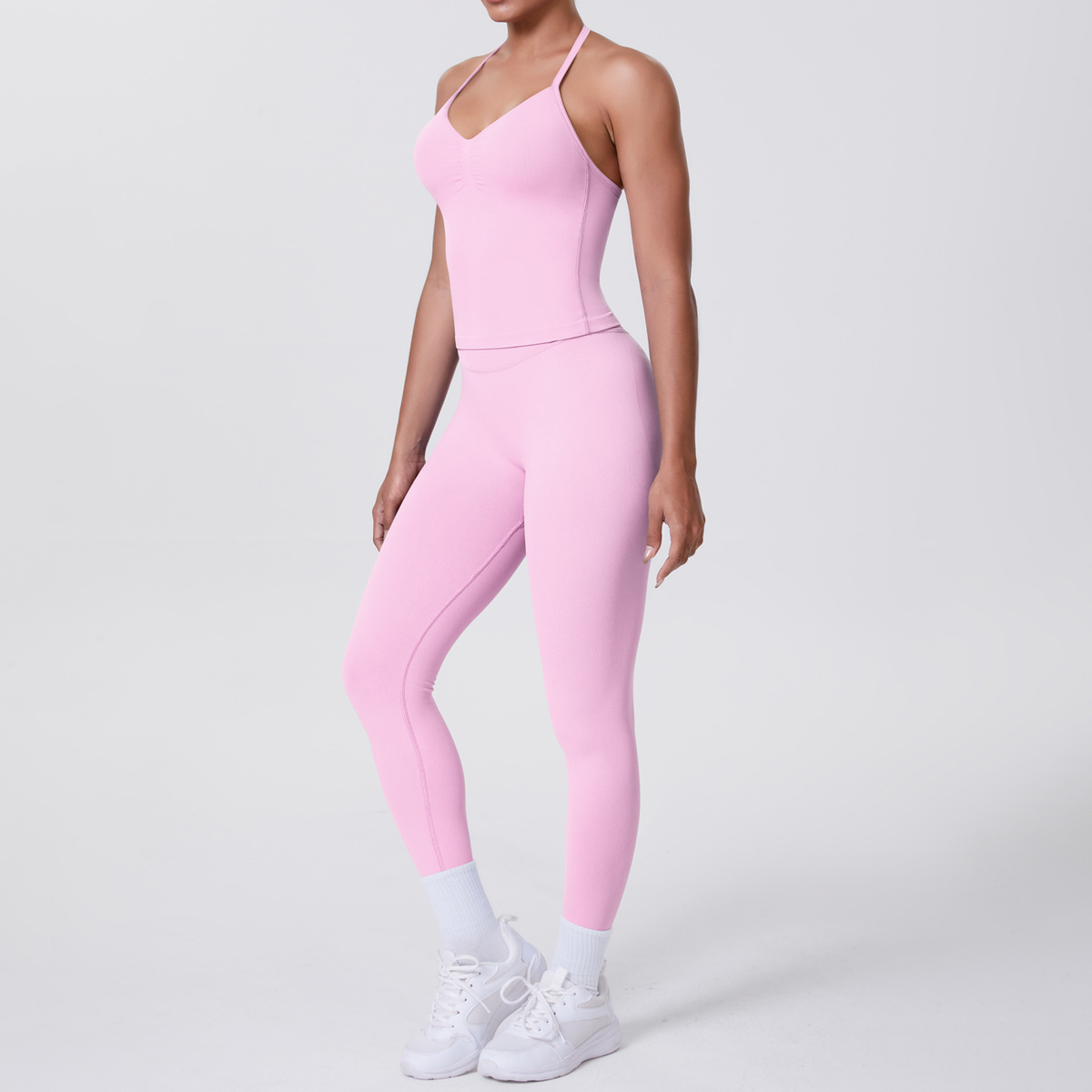 Women's Seamless Knitted Yoga  - огляд і ціна Pilates V Yoga