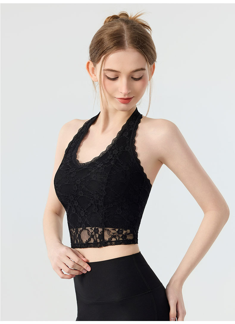 Sexy Woman Halter V-neck Lace  - огляд і ціна Pilates V Yoga