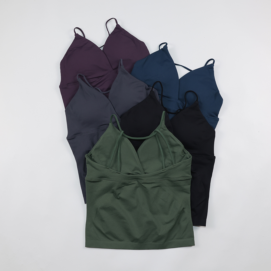 Twist Front Backless Gym Top W - огляд і ціна Pilates V Yoga